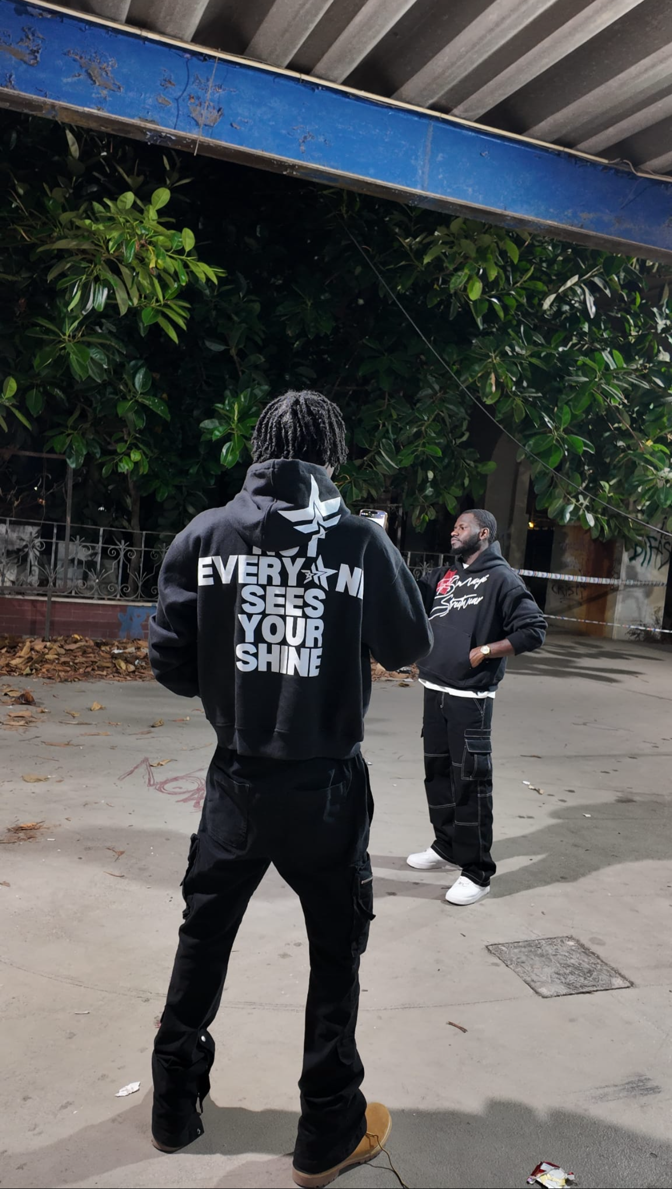 UNSEEN BLACK HOODIE